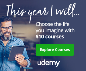 скидка на курсы Udemy, все курсы по £10 -£15